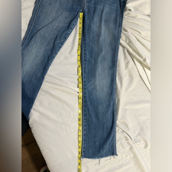 Mother denim -high waisted rascal ankle fray - Picture 9 of 12